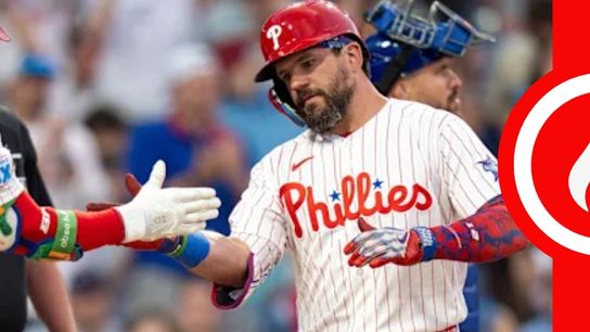 Schwarber, Harper net rare feat taken in Rochester, N.Y.